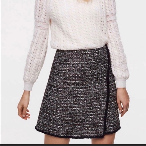 LOFT - TWEED PENCIL SKIRT - Picture 5 of 5